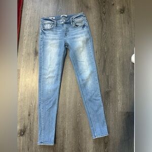 Vigoss Light Blue Skinny Jeans for Women